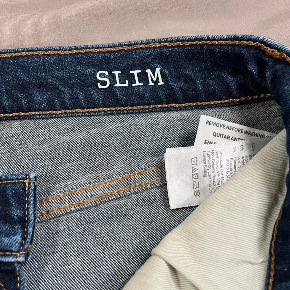 Madewell Mens Blue Slim Jeans‎ 31/30 Stretch Cotton Wool